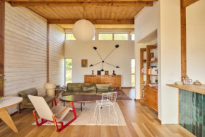 Maison moderne, ambiance californienne, proche mer